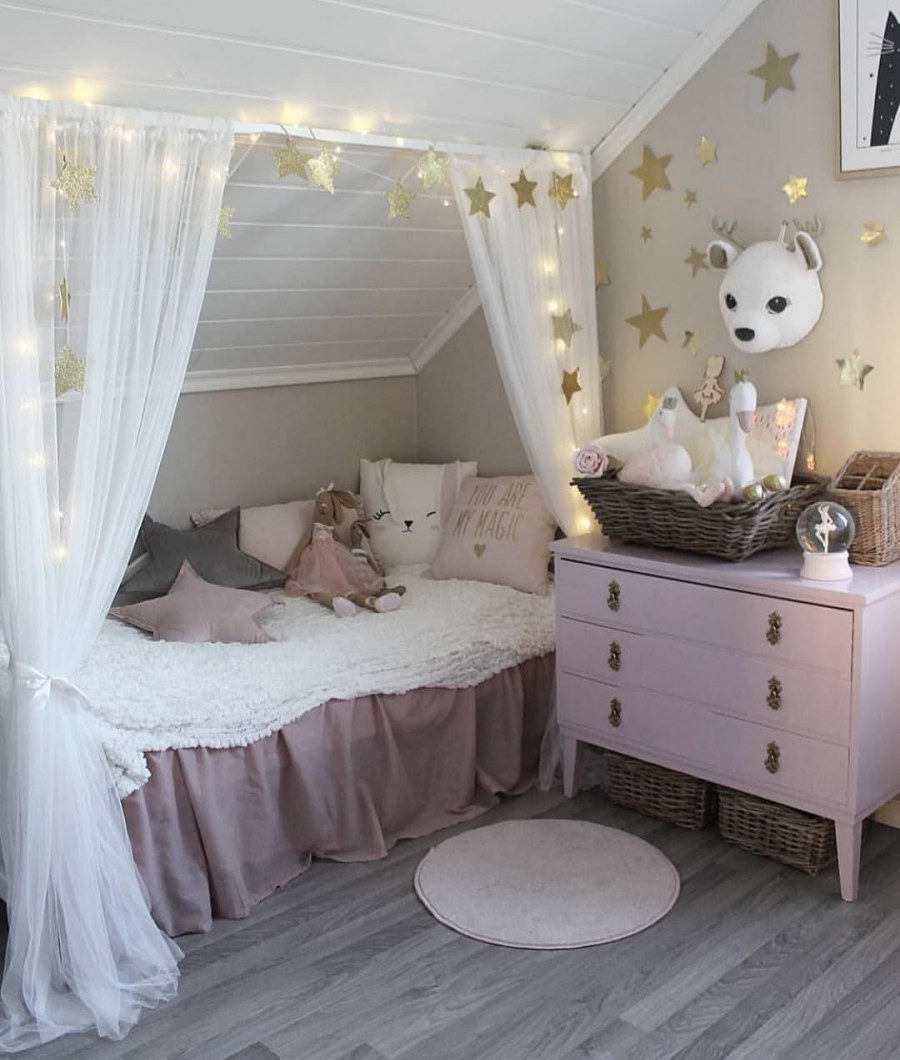 Уютная детская для девочки