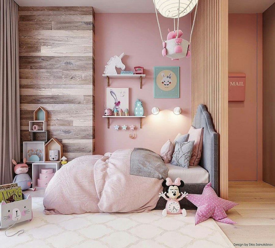 Интерьер детской комнаты девочке