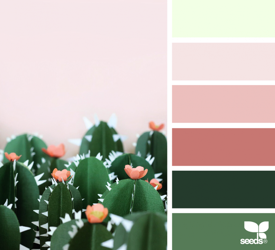 Зеленые тона палитра