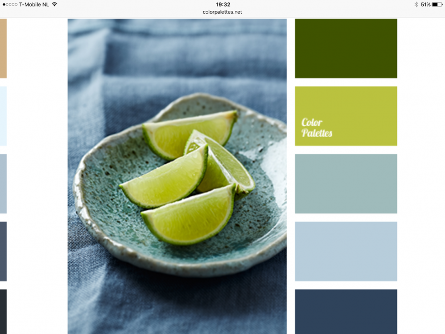 Пищевой зеленый цвет палитра