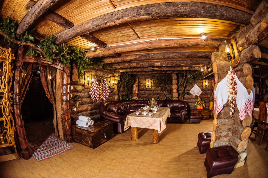 Палаты бояр Романовых в Москве внутри