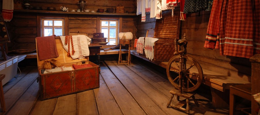 Крестьянская изба 18 века