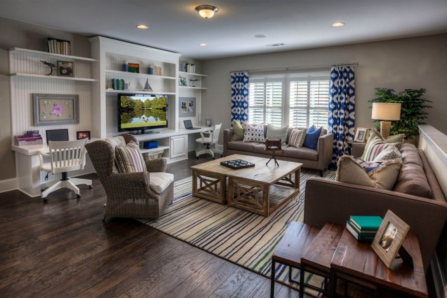 Зоны в гостиной