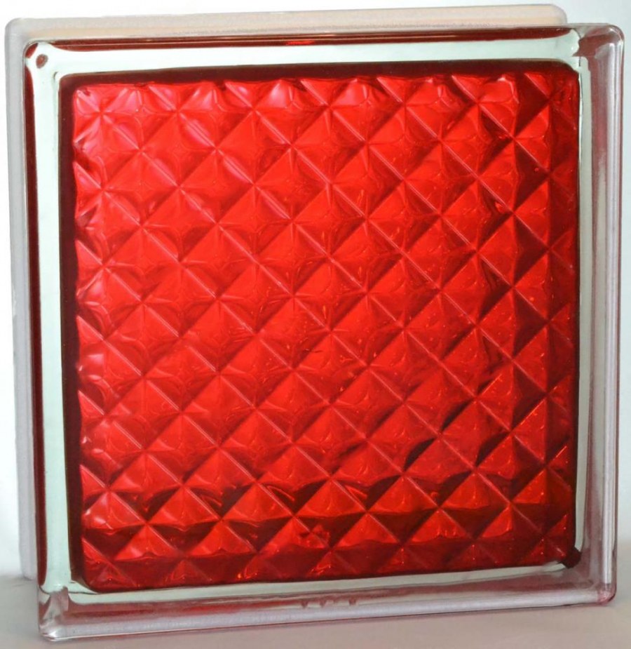 Стеклоблоки в интерьере лофт