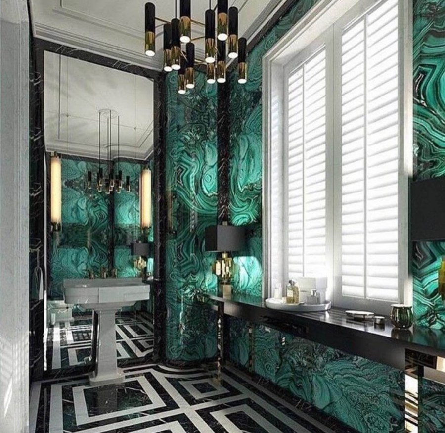 Плитка Malahit Изумрудная