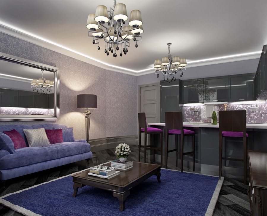 Люстры в стиле арт деко в интерьере