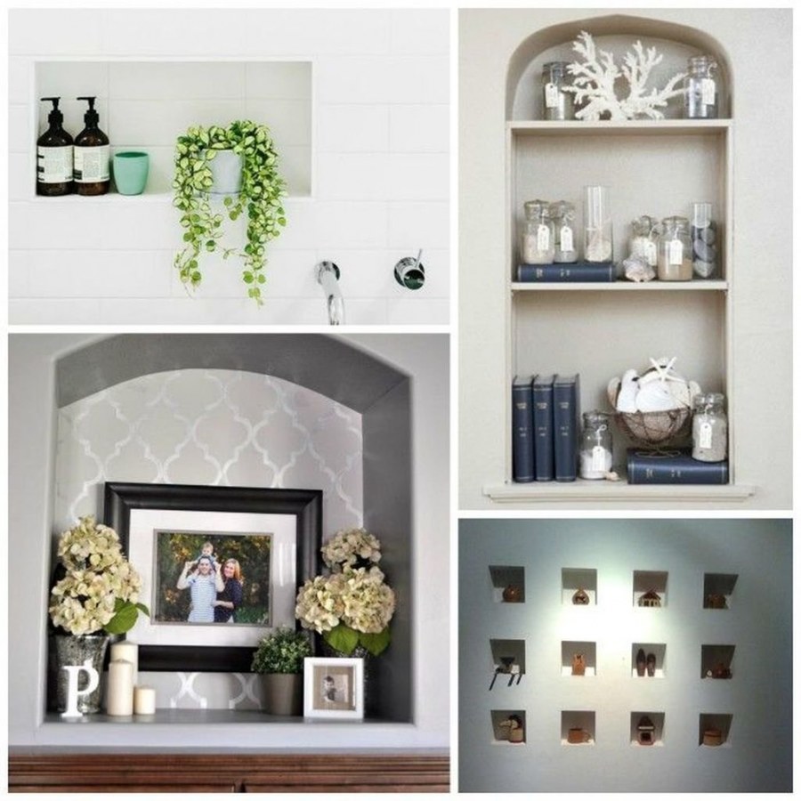 Декоративные ниши в стене