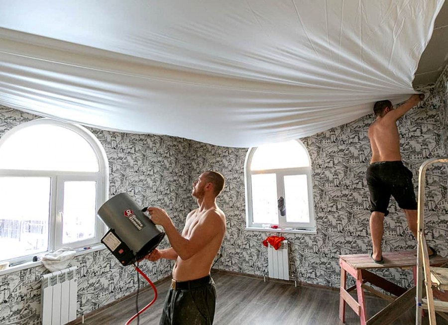 Натянутые потолки