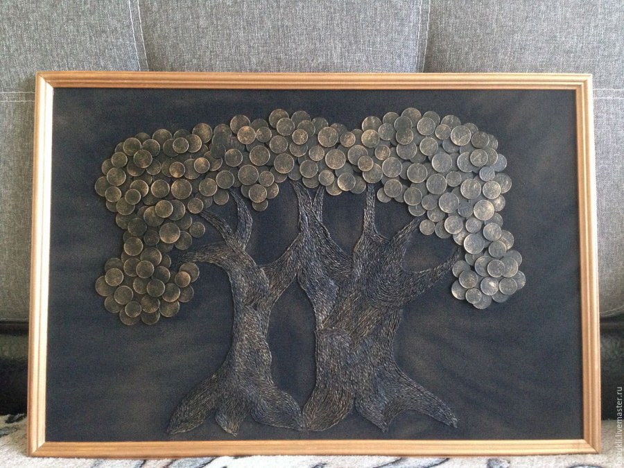 Денежное дерево картина