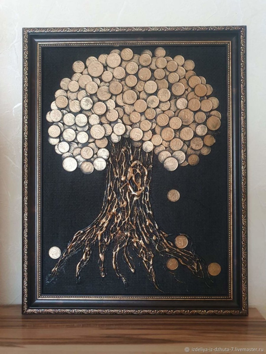 Бисероплетение деревья денежное дерево