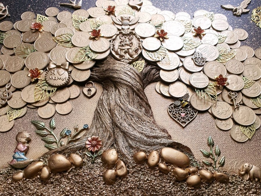 Топиарий денежное дерево