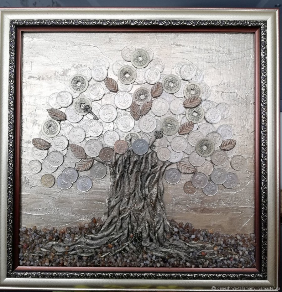 Дерево из цетрарии