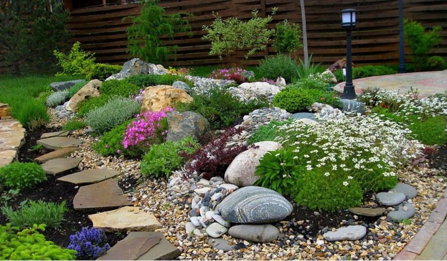 Террасированный рокарий