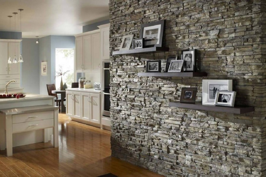 Декоративный камень для внутренней отделки в интерьере