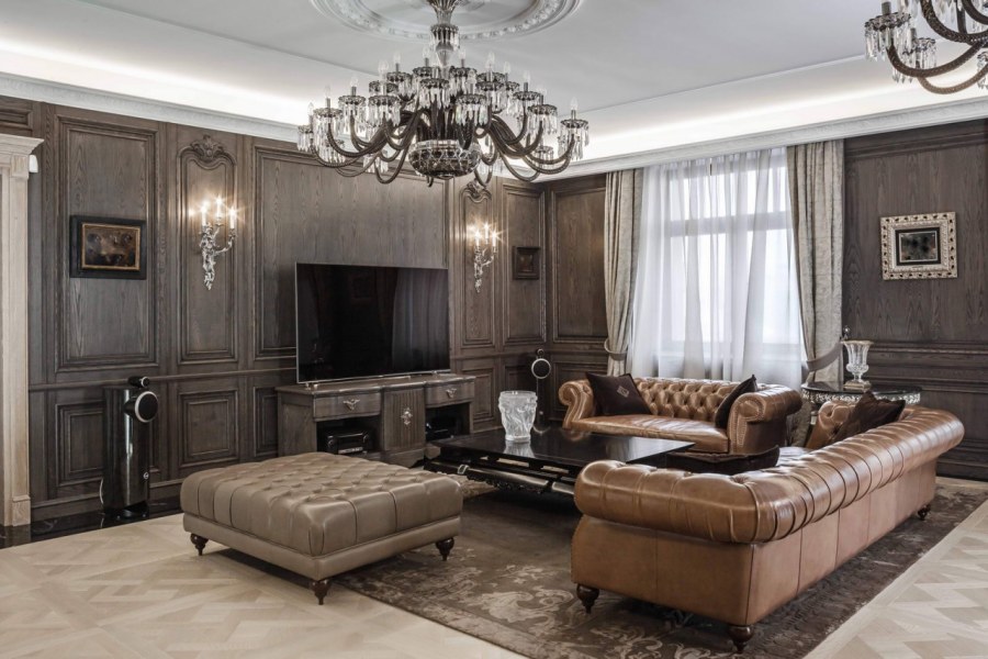 Традиционный американский интерьер