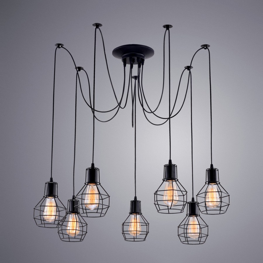 Люстра Arte Lamp a1109sp-7bk