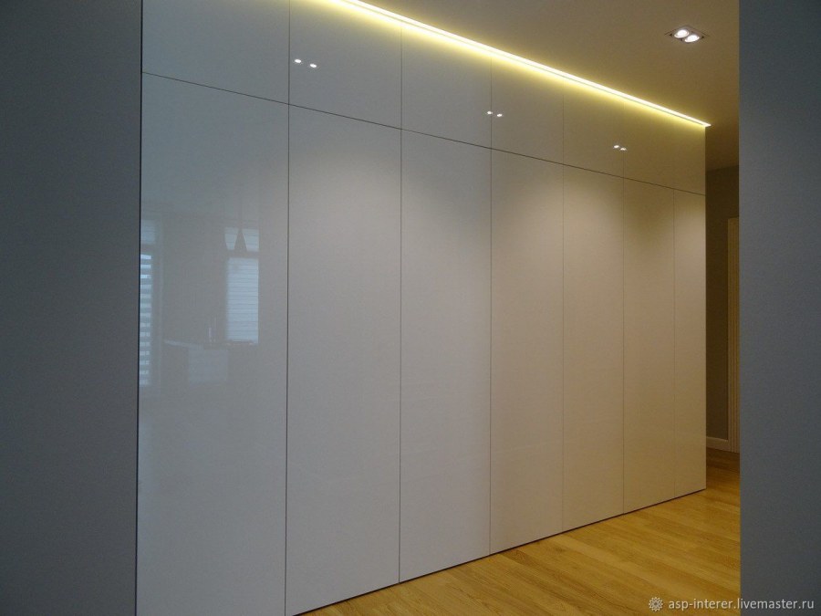 Эггер белый глянец шкаф