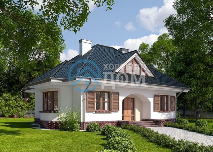 Z500 проекты одноэтажных с мансардой