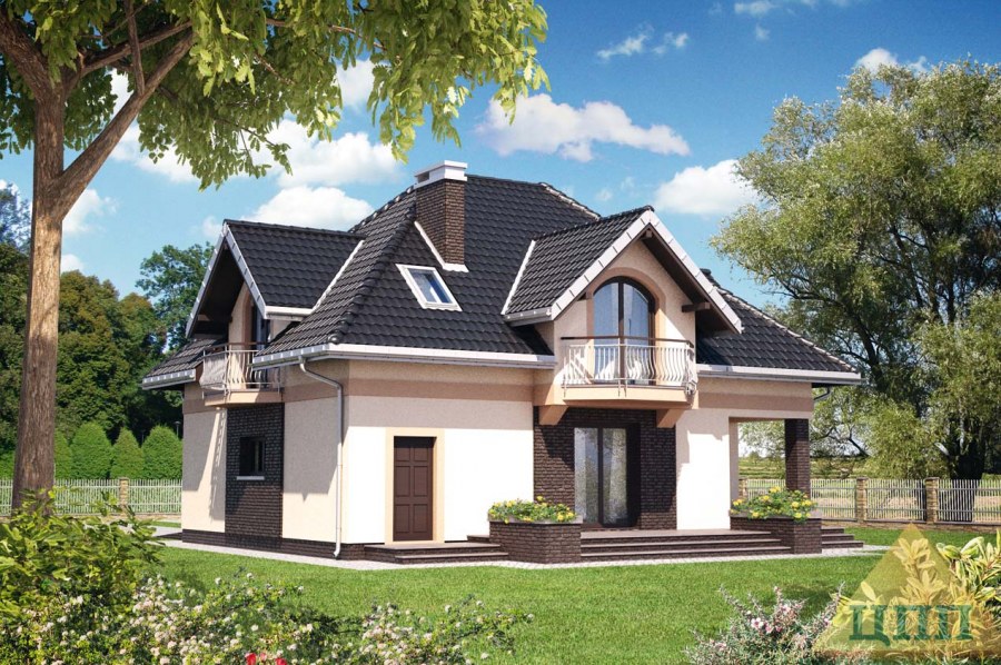 Дом проект 6904 зеркально