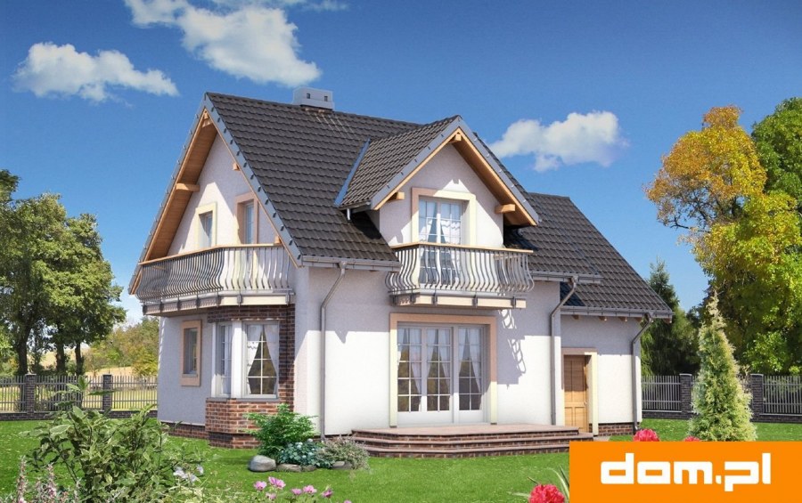 Небольшой дом с балконом