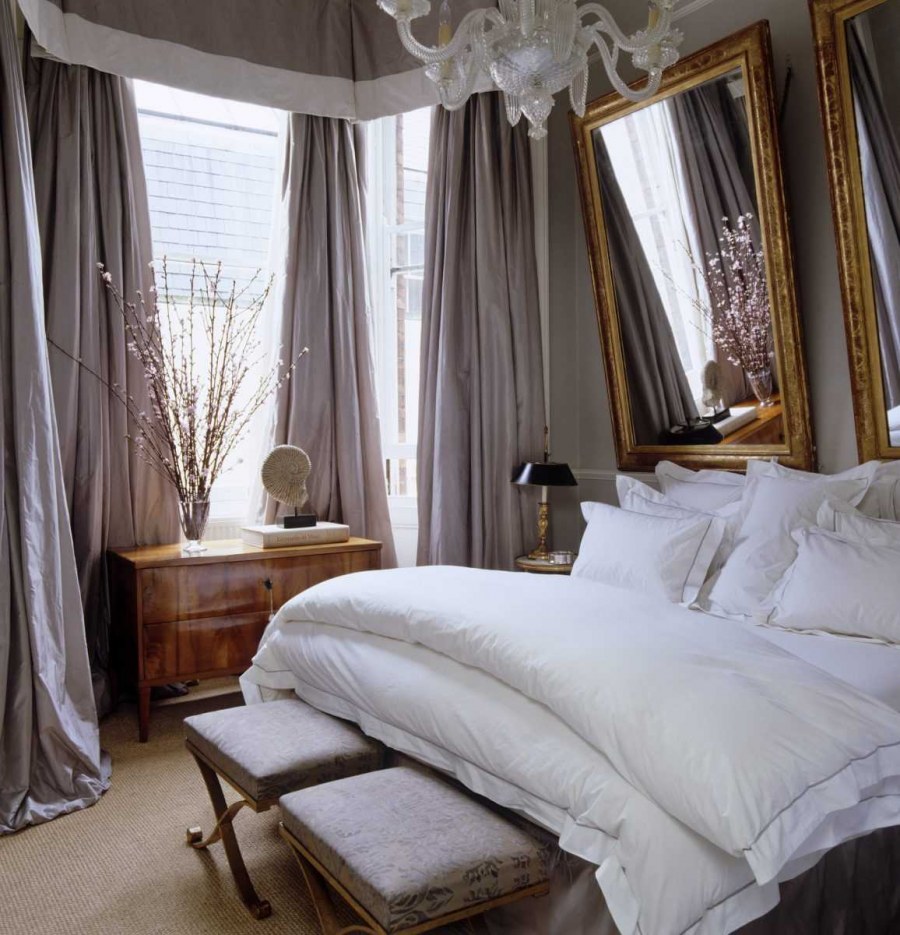 Уютные шторы для спальни