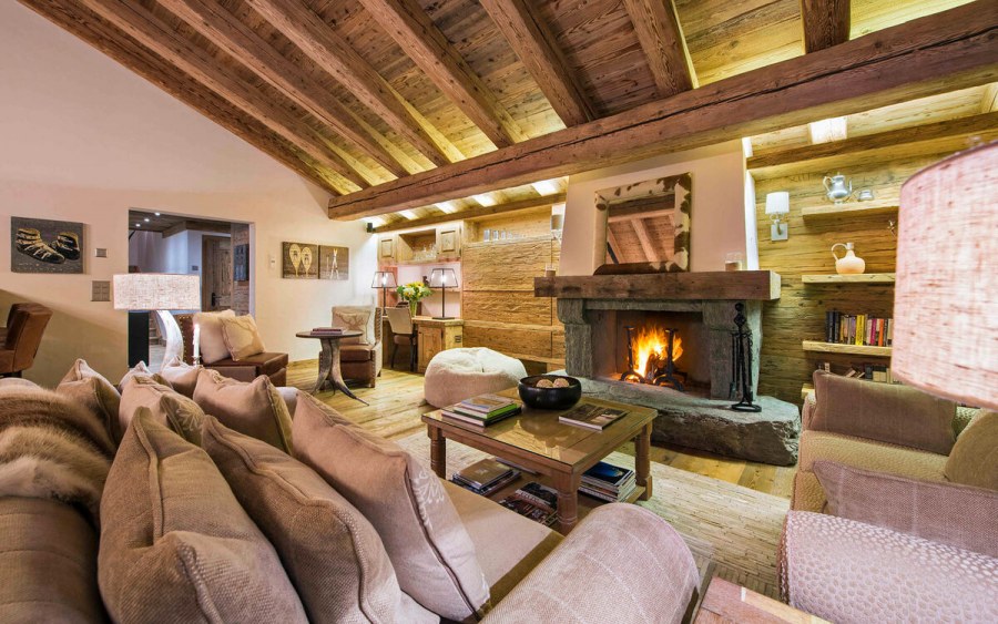 Гостиная в стиле викингов