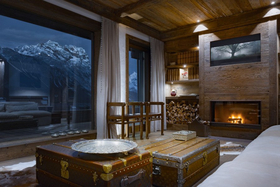 Интерьер дома в горной Италии