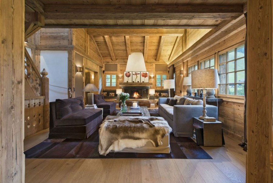 Текстиль в стиле Шале