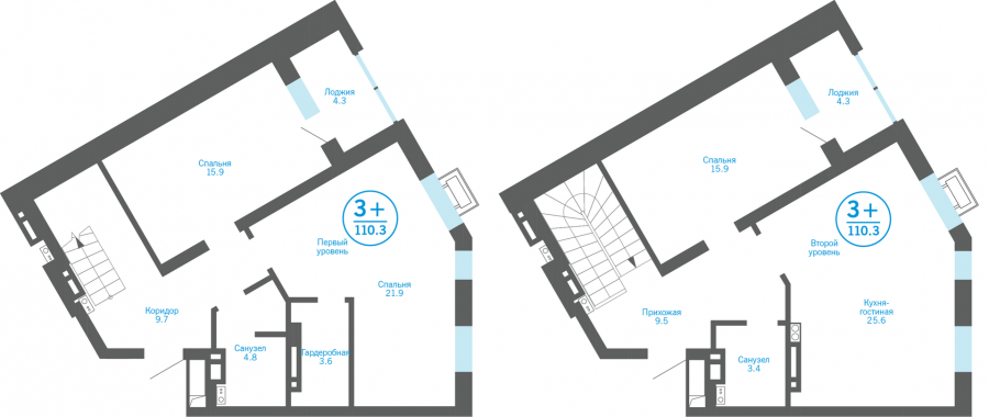 ЖК Айвазовский планировки