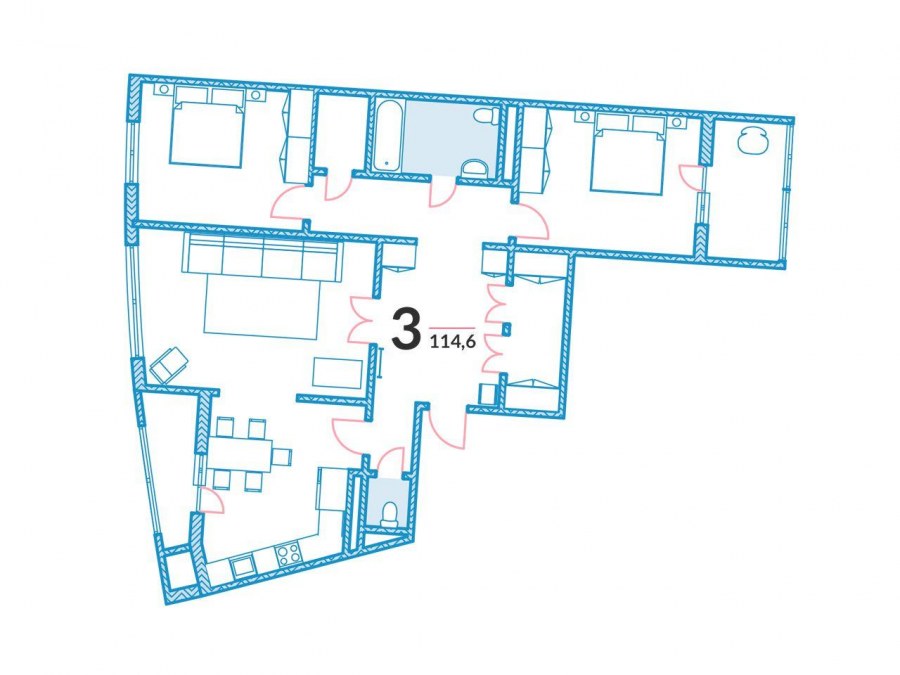 ЖК Айвазовский Краснодар планировки
