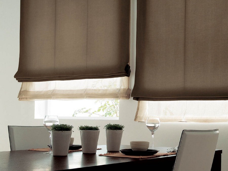 Двойная Римская штора день-ночь