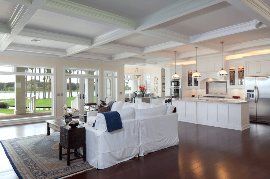 Свободная планировка коттеджа