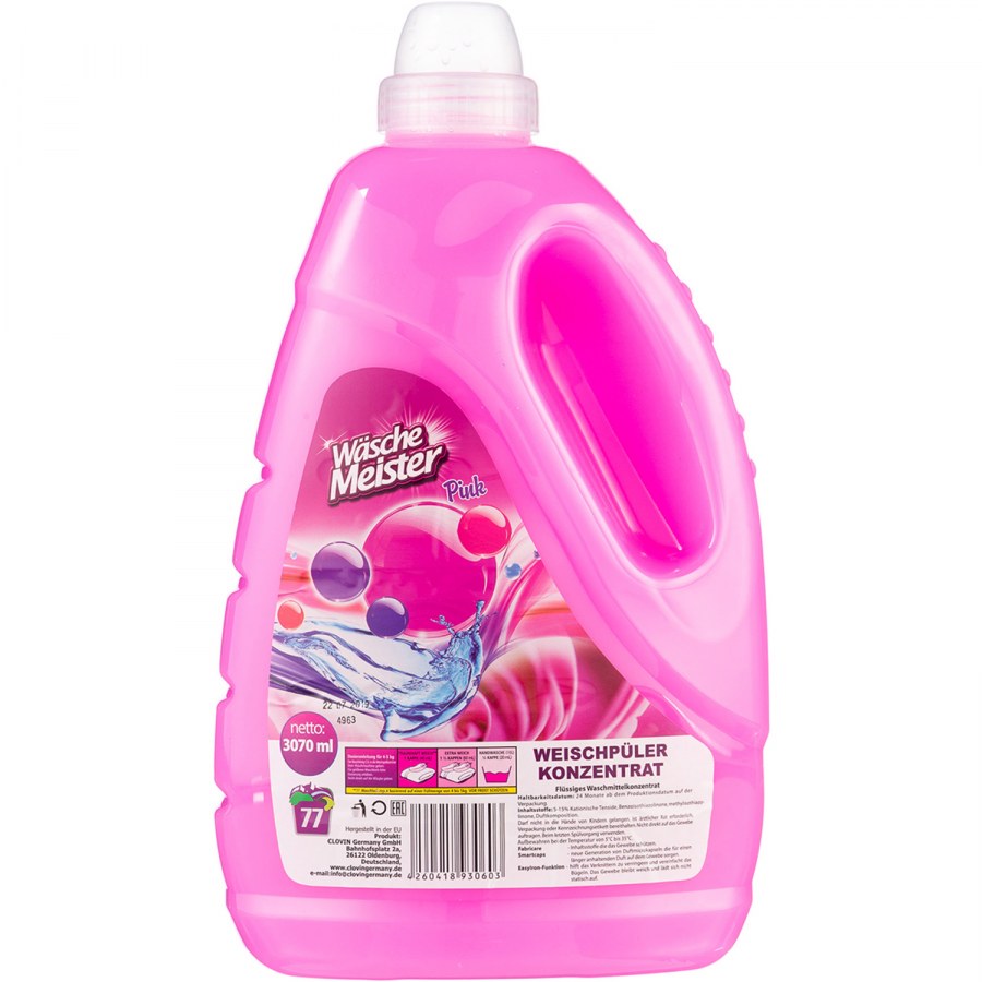 Кондиционер для белья wasche Meister розовый 3070