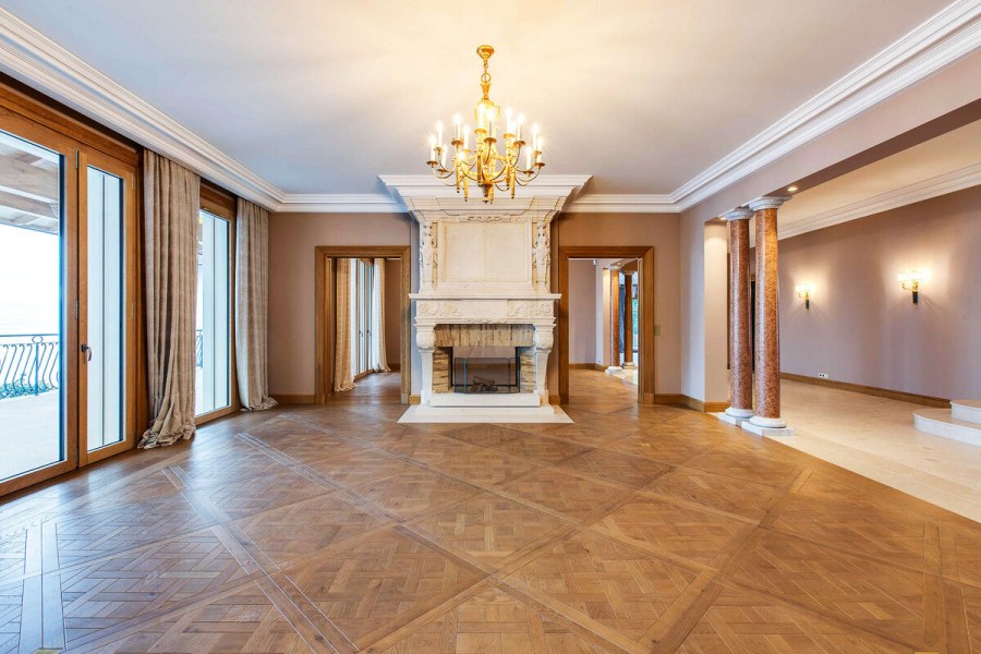 Современный линолеум в гостиную