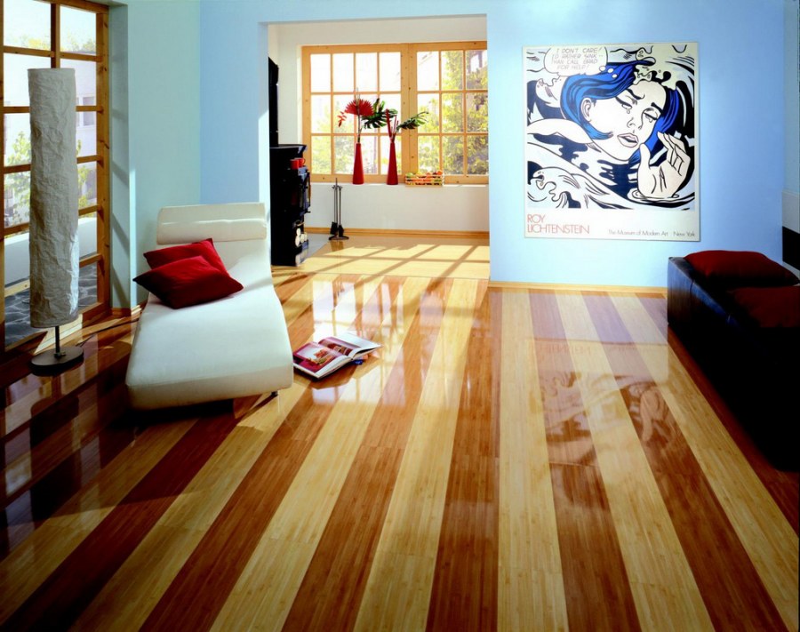 Красивая отделка пола