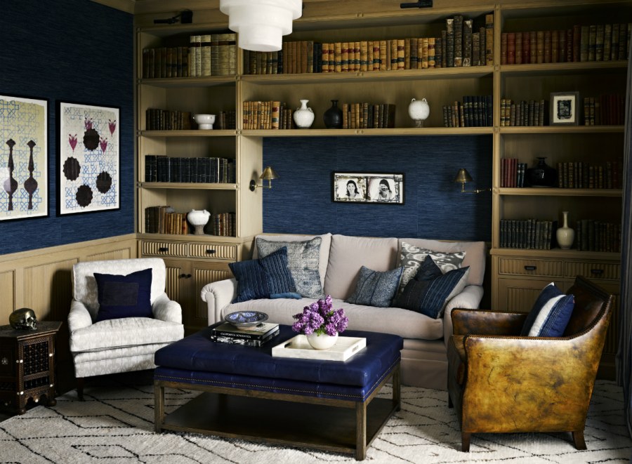 Квартира в холодных тонах