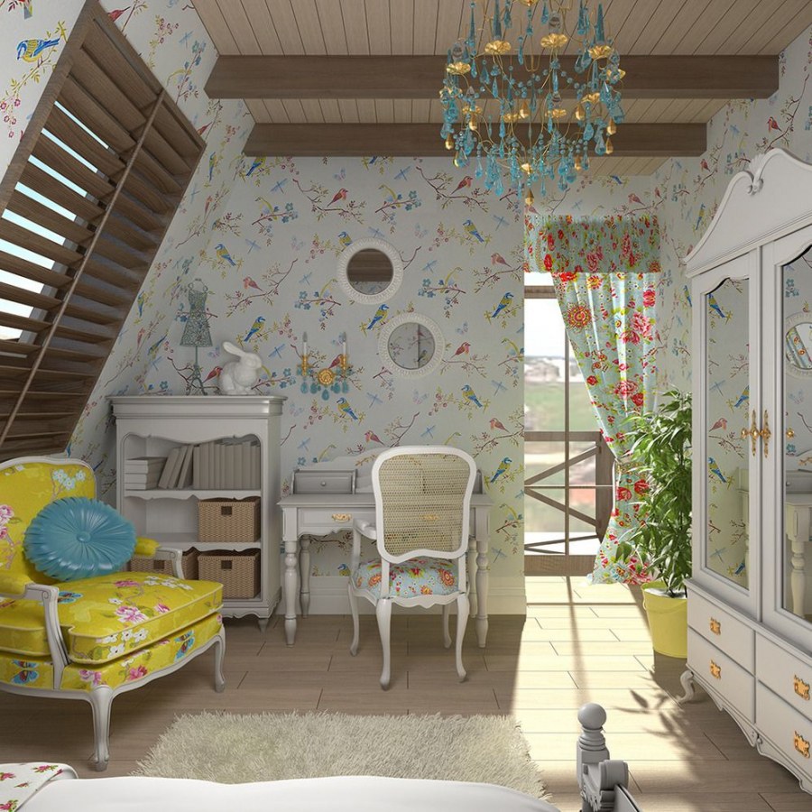 Интерьер детской в стиле Прованс