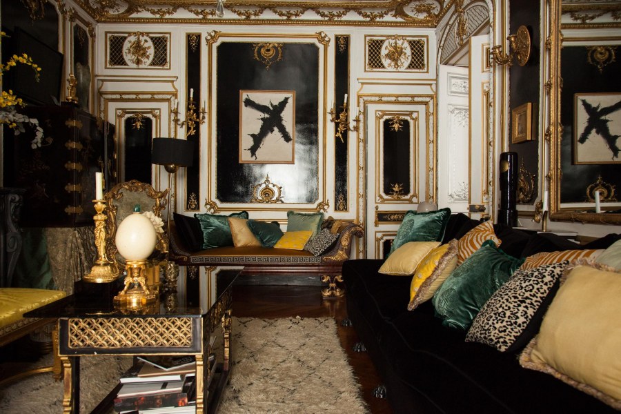 Отделка стен в стиле Барокко