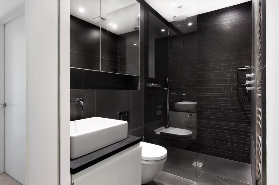 Ванная в стиле хайтек 4кв м