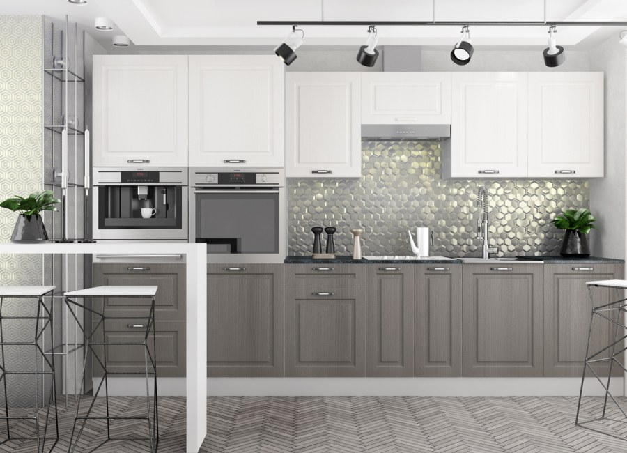 Кухня капри липа пепел ДСВ