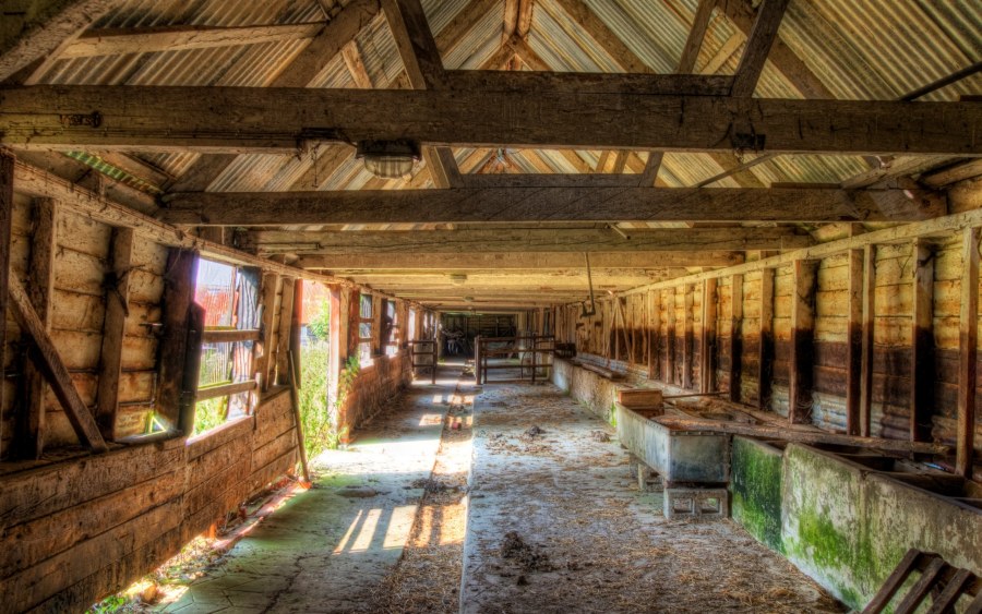 Амбар изнутри