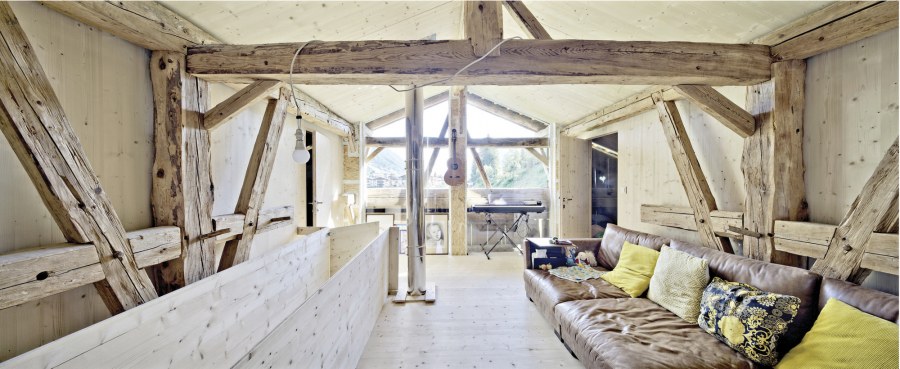 Деревянный каркас для амбара