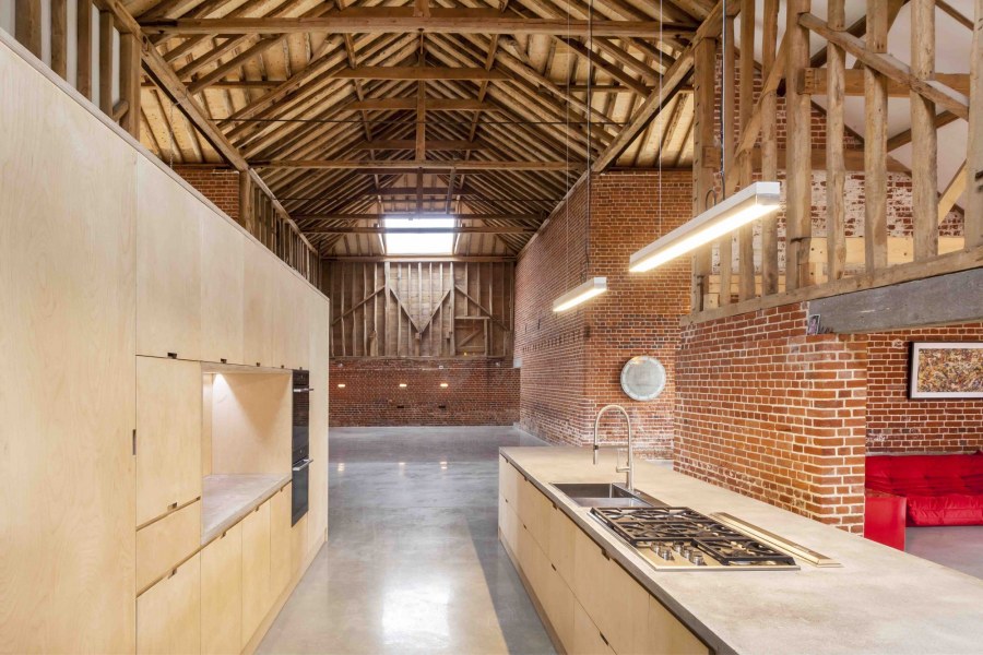 Амбар внутри