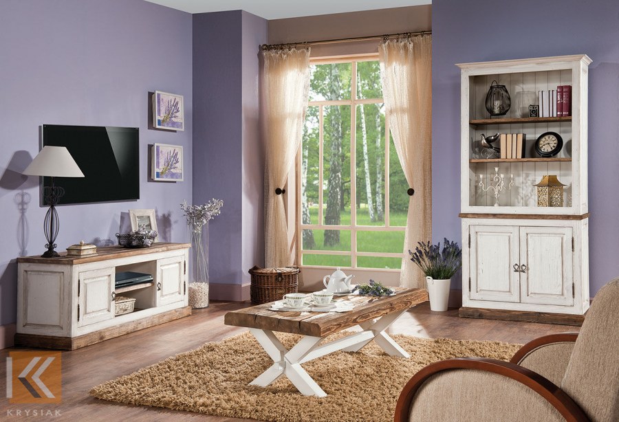 Мебель для гостиной белая Прованс