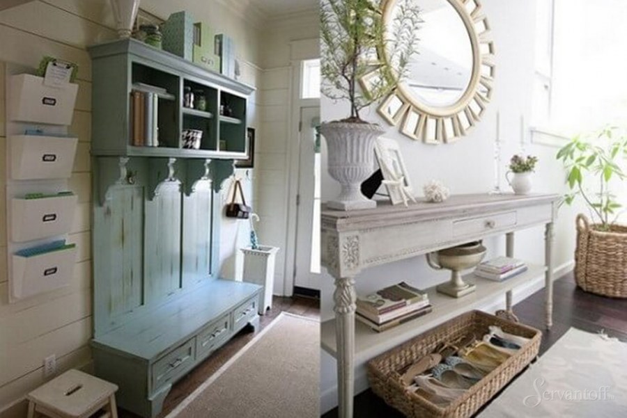 Прихожая Кантри Прованс интерьер