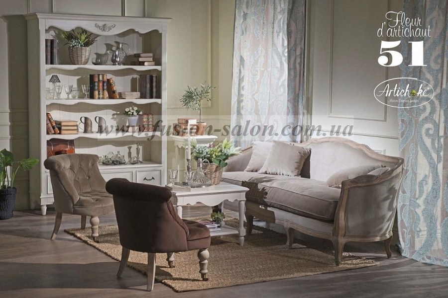 Мягкая мебель в стиле Прованс для гостиной