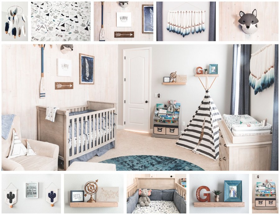 Коллаж детская комната