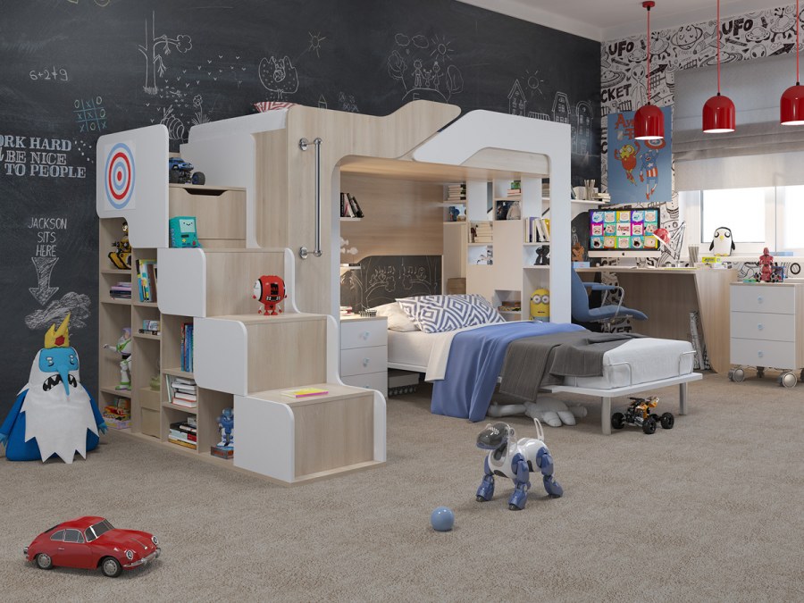 Мистер Дорс кровать двухъярусная кровать