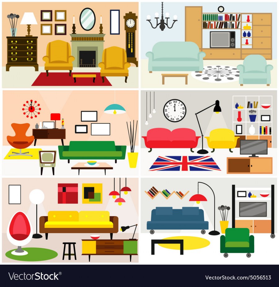 Комната с предметами