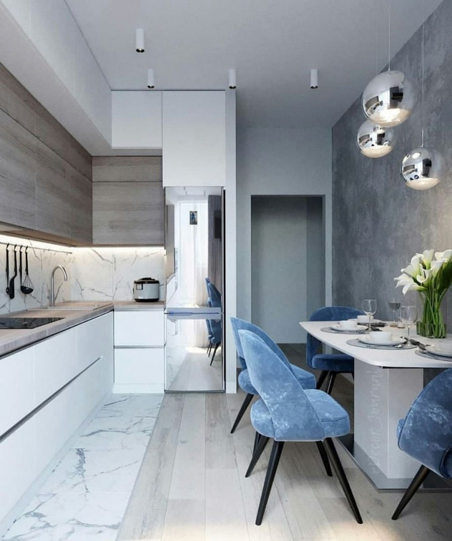 Современный интерьер кухни